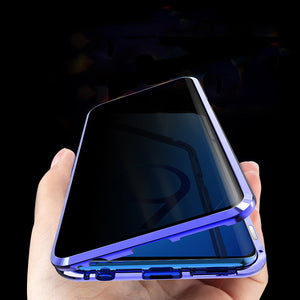 Bakeey Anti-peeping Magnetic Adsorption Metal Double-sided Tempered Glass Protective Case For Samsung Galaxy S9/S9 Plus/S9+