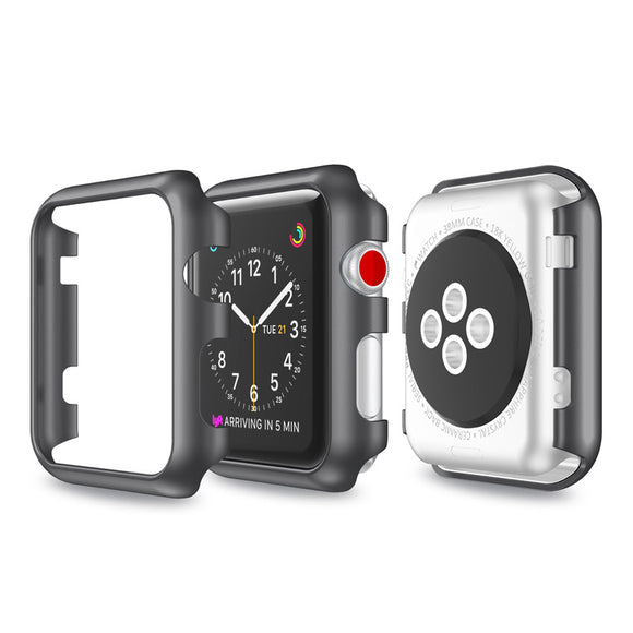 38mm Multi-color Plating PC Watch Protective Case For Apple Watch 2