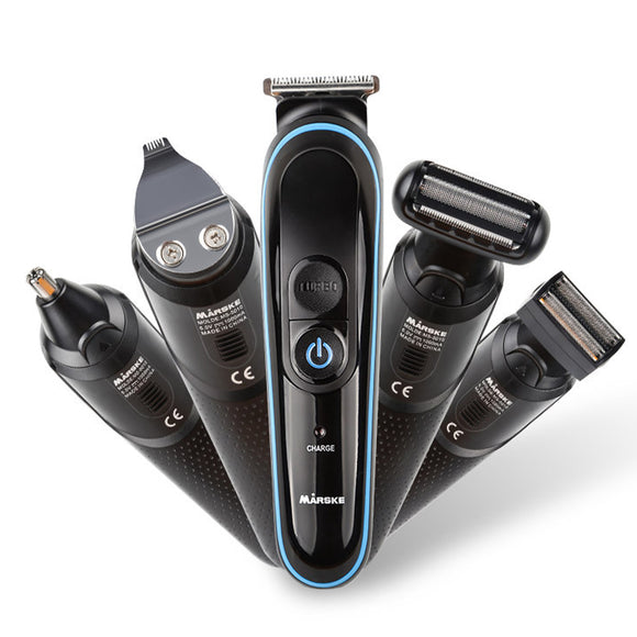 USB Men's 8 In1 Electric Hair Clipper USB Universal Nose Hair Trimmer Razor Set