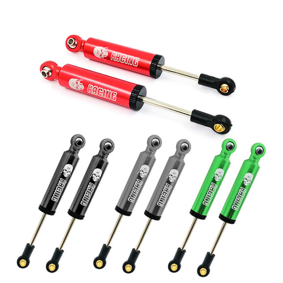 2PCS Oil Filled 100mm Aluminum Alloy Shock Absorber Damper for 1/10 RC Crawler AXIAL SCX10 TRX4