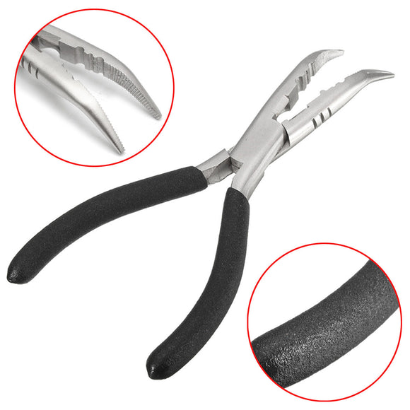 17.5CM Stainless Steel Pliers Scissor Hook Removal Cutter Tool