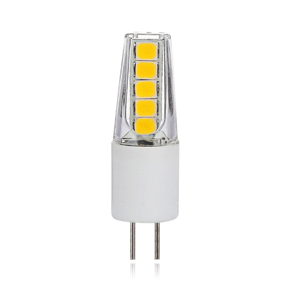 AC220V AC/DC12V G4 2W Pure White Warm White Non-dimmable Ceramics LED Light Bulb for Chandelier