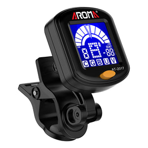 Aroma AT-2017 Clip-on Guitar Tuner Tuning for Guitar Bass Violin Ukulele