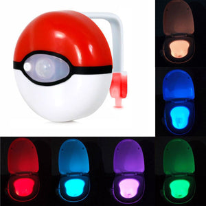 8-Colors Safe Reliable Body Motion Sensor Automatic Seat Toilet LED Night Light Lamp For Bathroom To