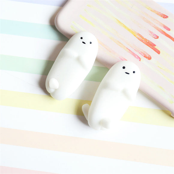 Depressed Man Squishy Squeeze Cute Healing Toy Kawaii Collection Gift Decor