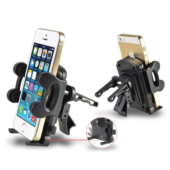Universal Anti-slip Car Mount Air Vent Phone holder for Samsung iPhone Xiaomi