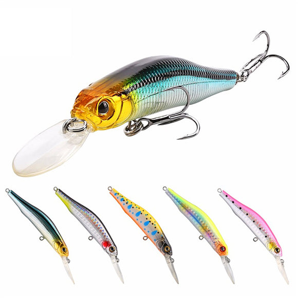 SeaKnight SK022 1PC 9g 80mm 0-1.5m Depth Minnow Fishing Lure BKK Hooks Fishing Hard Baits