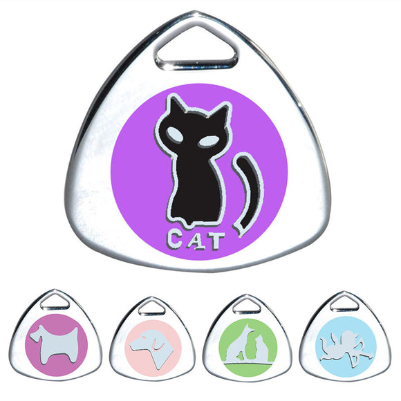 Cat Tag Personalized Engraved Dog ID Tags Pet Collar Pendant For Kitten Puppy Pet Toys