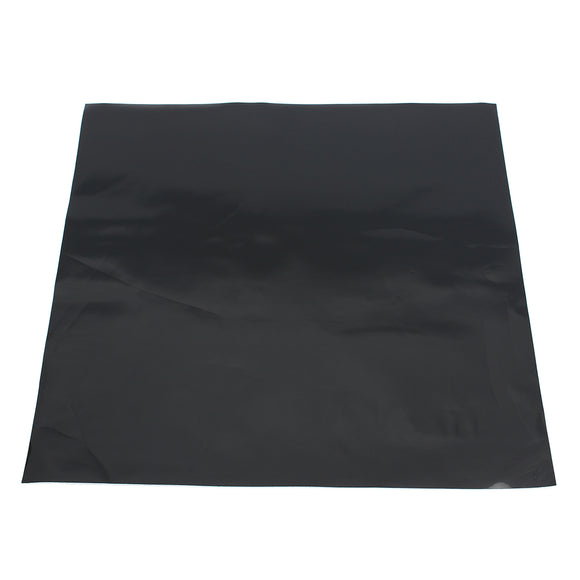 300x300x0.6mm Black Silicone Rubber Sheet Self Adhesive Pad High Temperature Plate Mat