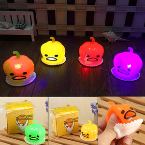 Squishy Squeeze Pumpkin Bright-up Vomitive Fun Gift Desk Decor Gadget