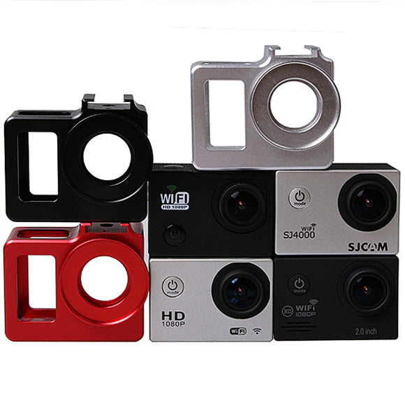 Protective Case with Lens Cover and UV Lens for SJcam J4000 SJ4000 WIFI SJ4000 Plus SJ6000 SJ7000 Sport Action