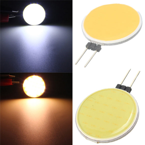 G4 4.5W 30COB LED Warm White/White Light Bulb Lamp DC 12V