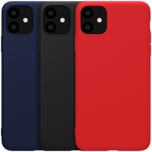 NILLKIN Smooth Shockproof Soft Rubber Wrapped TPU Protective Case for iPhone 11 6.1 inch