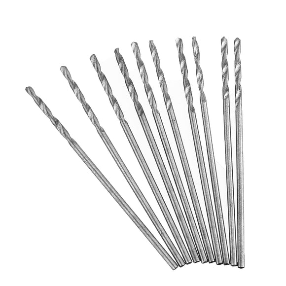 Drillpro 100Pcs 1.0mm Drill Bit HSS High Speed Steel Straight Shank Twist Drill Bit For Hand Twist Drill