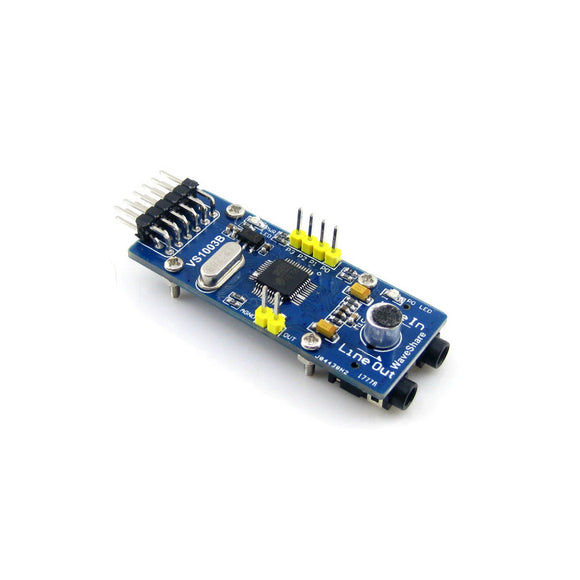 Waveshare VS1003B VS1003 MP3 Decoder Board WMA/WAV Audio Decoder Module