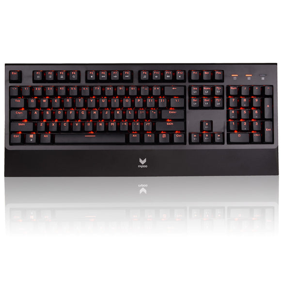 Rapoo V730L 104 Keys Optical Axis Switch Gaming Mechanical Keyboard NKRO RED Backlit