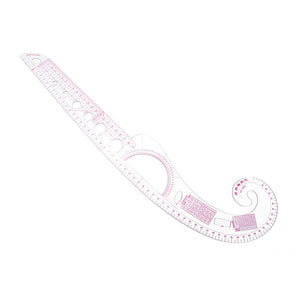 52cm Plastic Clothing Measuring Ruler Curve Ruler Metric Sewing Ruler For Dressmaking Tailor