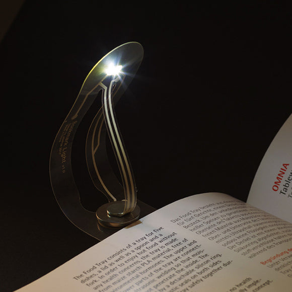 Mini Bookmark with Lamp Led Light for Reading Book Bookmark Reading Lamp Creative Portable Small Night Light