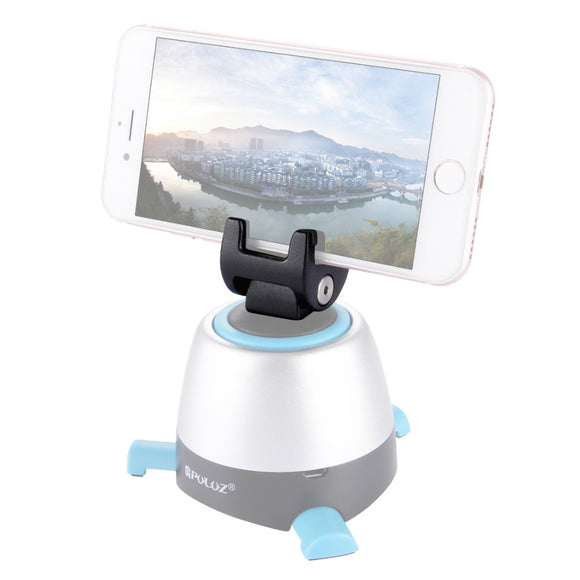 PULUZ PU371 Phone Mount Metal Clamp Holder with 1/4 Screw Ballhead Mount