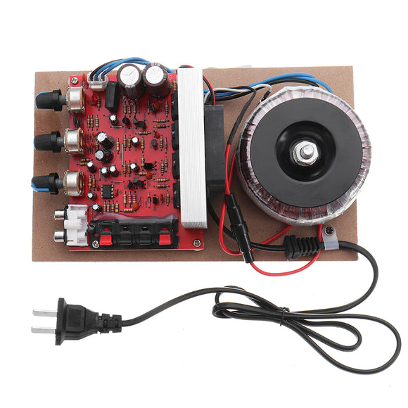 200W 220V High Power Amplifier Field Effect Transistor Front And Back Stage Hi-Fi Power Amplifier Bo