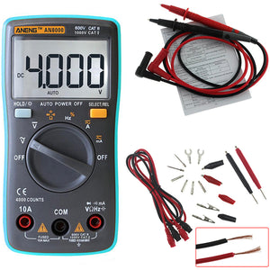 ANENG AN8000 Digital Multi Meters 4000 Counts Backlight AC/DC Ammeter Volt Meterr