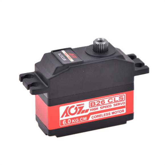 AGF B26CLS 6KG Coreless Metal Gear High-speed Micro Digital Servo For RC Helicopt Car Boat