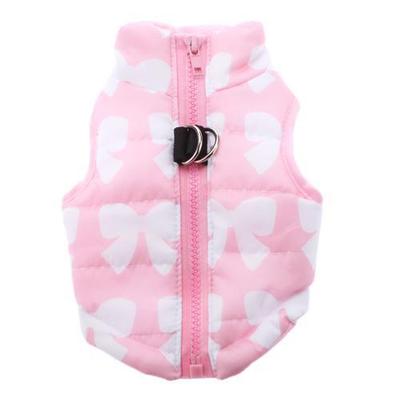 Pet Cat Dog Winter Warm Pet Dog Clothes Soft Padded Vest Harness Puppy Coat Jacket