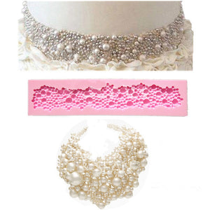 3D Pearl Around Fondant Mold Silicone Mould Cake Decorating Tool