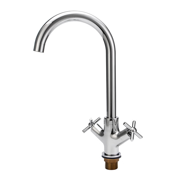 Bathroom Kitchen Basin Sink Spout Faucet Lead Free Mixer Tap Cross Single Lever