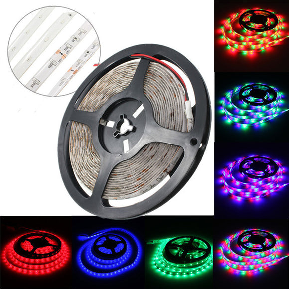 5M 300 LEDs SMD 3014 Red/Green/Blue/RGB Flexible LED Strip Light Non-Waterproof DC 12V