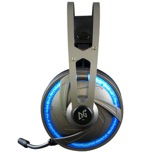 A60 Gaming Headphone USB 7.1 Channel RGB Light Over-ear Stereo Headset for Laptop Computer