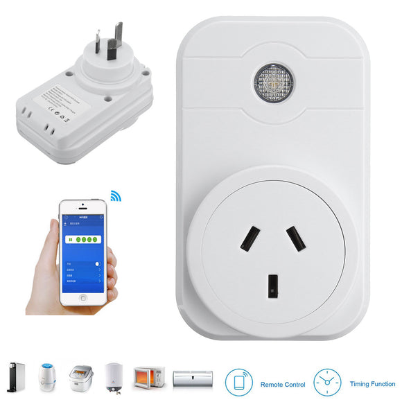 SW3 Wireless WIFI Socket Android/iOS Phone Remote Control Smart Timer Socket Switch AU Plug