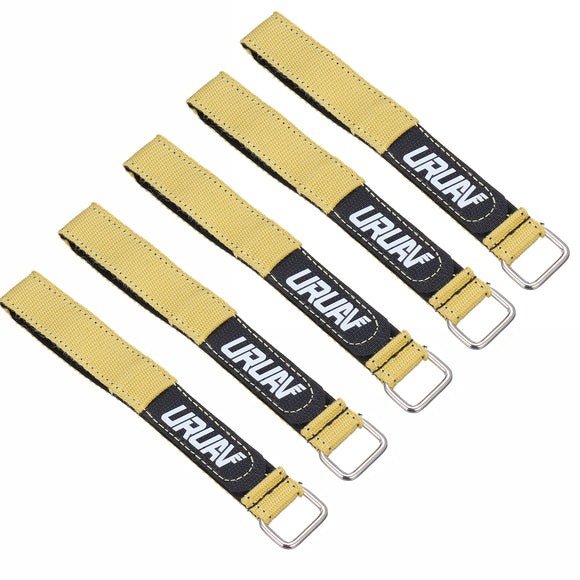 5 PCS URUAV KEV LAR 20x300mm Lipo Battery Tie Down Strap for RC Drone FPV Racing