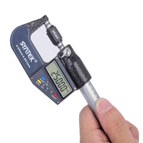0.001mm 0-25mm Electronic Outside Micrometer Digital Micrometer Caliper Gauge Meter Micrometer