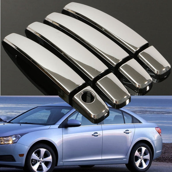 8Pcs Set of Handle Cover Handle Shell for Chevy Malibu Cruze Traverse Saturn Aura GMC Terrain