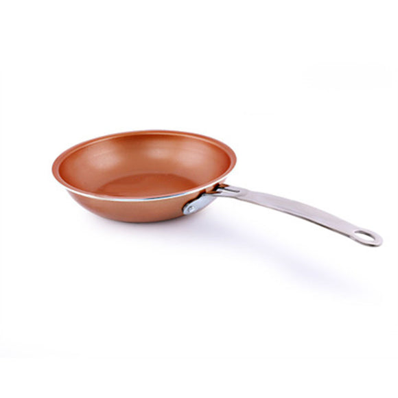 Copper Chef Round Fry Pan Non-stick Frying Pan Copper-colored Aluminum Pan Cookware