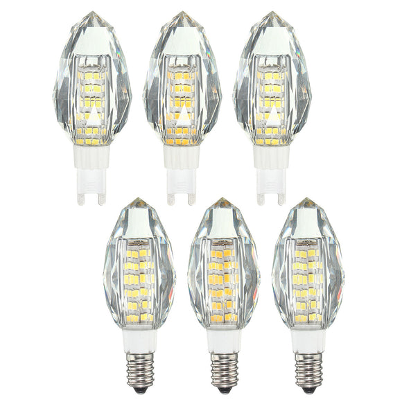 AC220V E14 G9 Non-dimmable 5.5W SMD2835 76 LED Light Bulb for Pendant Chandelier