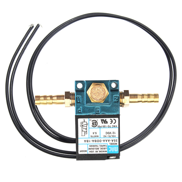 3 Port Electronic Boost Control Solenoid Valve For ECU 3-Port PWM DC12V 120 PSI