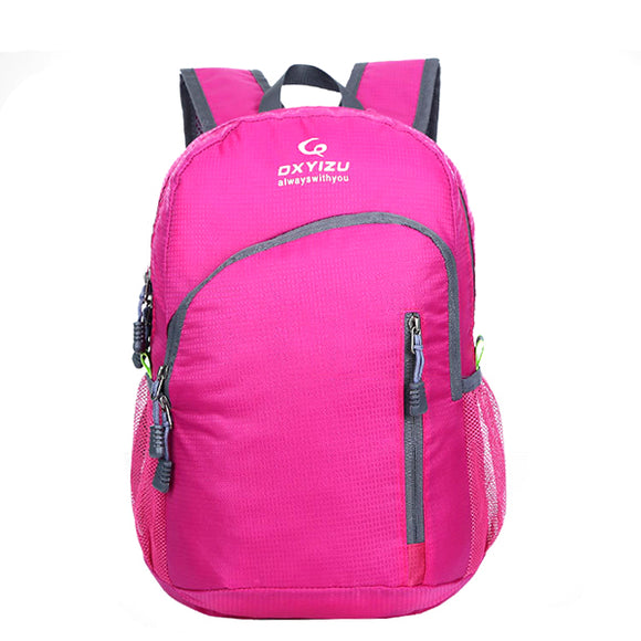 Nylon Folding Light Backpack Outdoor Travel Storage Bag Shoulder Bag