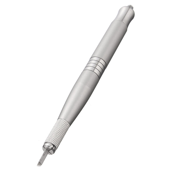 Silver Graceful Tattoo Accessories Pen Suitable Pretty Eyebrow Line For Novice Practice