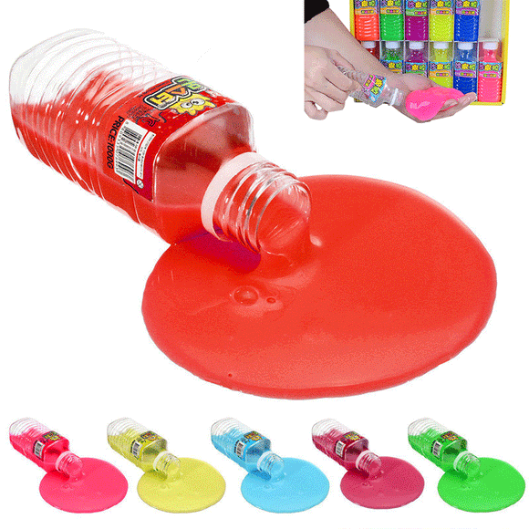Tricky Plastic Bottle Container Sand Gelatin Fun Gift Novelty Toys For Kids Children Gift