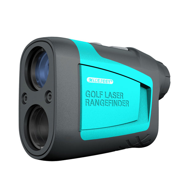 MILESEEY 600M Mini Golf Laser Rangefinder Laser Distance Meter Speed Meter LCD Display for Golf Hunting
