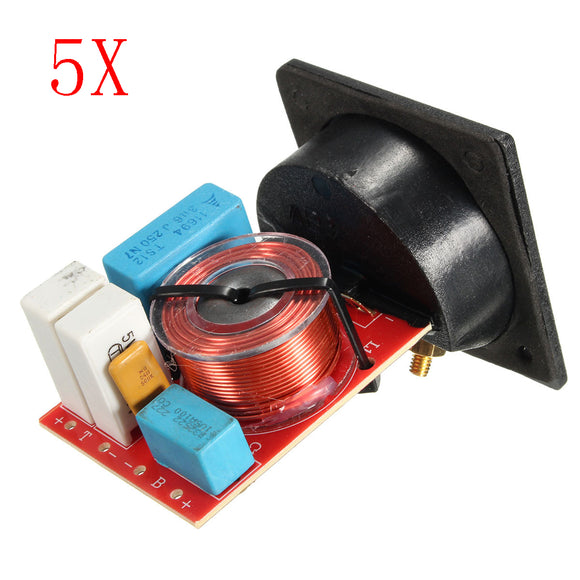 5pcs D222 80W Speaker Frequency Divider With Junction Box