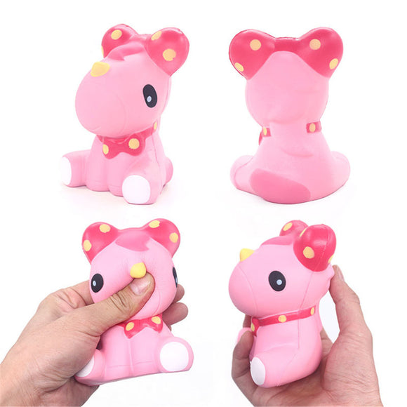 Christmas Elk Girl Squishy 12.2*8.5CM Soft Slow Rising With Packaging Collection Gift Toy