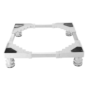 4 Foot Adjustable Refrigerator Undercarriage Bracket Stand Washing Machine Base