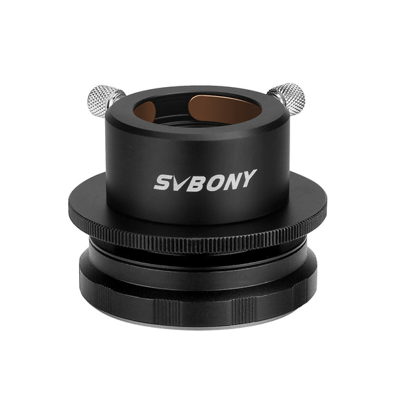 SVBONY SV149 1.25 Eyepiece / M42 CCD Adapter for Photography or Guiding for Nikon AF Cameras Lens