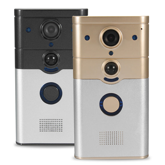 720P Wireless Doorbell WiFi Video Camera Phone Door Intercom IR Night Vision P2P