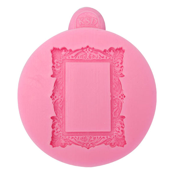 Square Frame Fondant Mold Silicone Mould Cake Decoration Tool Multifunction Baking Accesseries