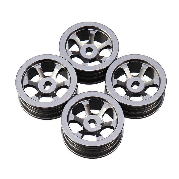 4PCs Wltoys 1/28 K979 K989 Hub Rims RC Car Wheels