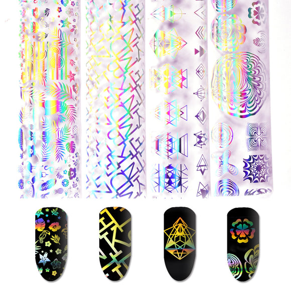 Nail Art Sticker UV Gel DIY Decoration Kit Symphony Star Paper Set